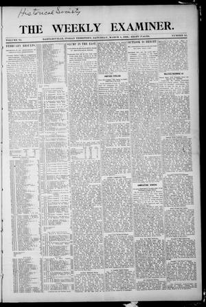 The Weekly Examiner. (Bartlesville, Indian Terr.), Vol. 11, No. 52, Ed. 1 Saturday, March 3, 1906