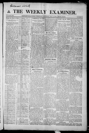 The Weekly Examiner. (Bartlesville, Indian Terr.), Vol. 13, No. 9, Ed. 1 Saturday, May 4, 1907