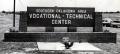 Photograph: Sign at the Southern Oklahoma Vocational-Technical Center east of Ard…