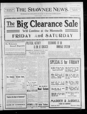 The Shawnee News. (Shawnee, Okla.), Vol. 13, No. 281, Ed. 1 Thursday, July 30, 1908
