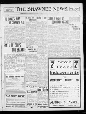 The Shawnee News. (Shawnee, Okla.), Vol. 13, No. 297, Ed. 1 Tuesday, August 18, 1908
