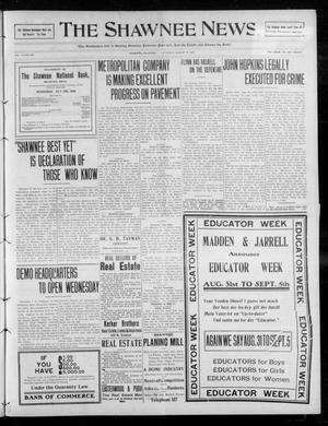 The Shawnee News. (Shawnee, Okla.), Vol. 13, No. 307, Ed. 1 Saturday, August 29, 1908