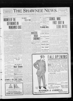 The Shawnee News. (Shawnee, Okla.), Vol. 13, No. 330, Ed. 1 Saturday, September 26, 1908