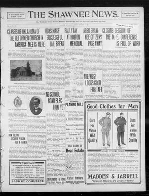 The Shawnee News. (Shawnee, Okla.), Vol. 13, No. 343, Ed. 1 Monday, October 12, 1908