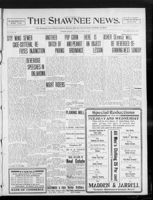 The Shawnee News. (Shawnee, Okla.), Vol. 13, No. 350, Ed. 1 Tuesday, October 20, 1908