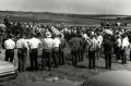 Photograph: Groundbreaking at the site of the Uniroyal Tire Plant in Ardmore.