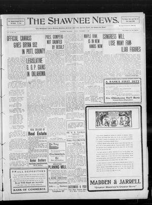 The Shawnee News. (Shawnee, Okla.), Vol. 13, No. 363, Ed. 1 Friday, November 6, 1908
