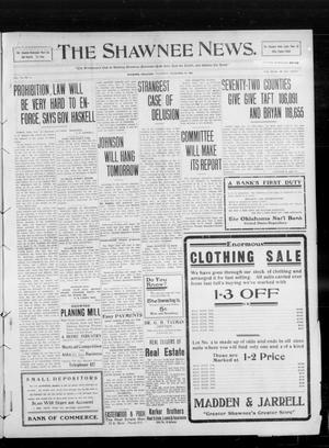 The Shawnee News. (Shawnee, Okla.), Vol. 14, No. 2, Ed. 1 Thursday, November 12, 1908
