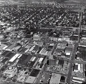 Aerial pictures of city of Ardmore and surrounding land taken March, 1972.