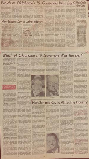 Which of Oklahoma's 19 Governors Was Best?