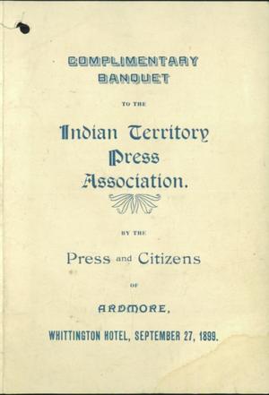 Indian Territory Press Association