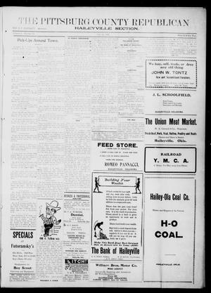 The Pittsburg County Republican (Hartshorne, Okla.), Vol. 3, No. 15, Ed. 2 Thursday, July 14, 1921