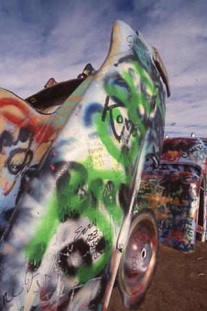 Primary view of object titled 'Cadillac Ranch'.