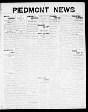 Piedmont News (Piedmont, Okla.), Vol. 2, No. 12, Ed. 1 Friday, April 15, 1910
