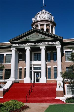 Primary view of object titled 'Washita County Courthouse'.