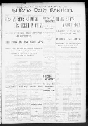 El Reno Daily American. (El Reno, Okla.), Vol. 2, No. 58, Ed. 1 Saturday, May 9, 1903