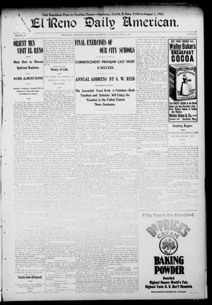 Primary view of object titled 'El Reno Daily American. (El Reno, Okla.), Vol. 2, No. 71, Ed. 1 Saturday, May 23, 1903'.