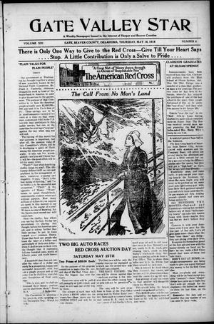 Gate Valley Star (Gate, Okla.), Vol. 13, No. 8, Ed. 1 Thursday, May 16, 1918