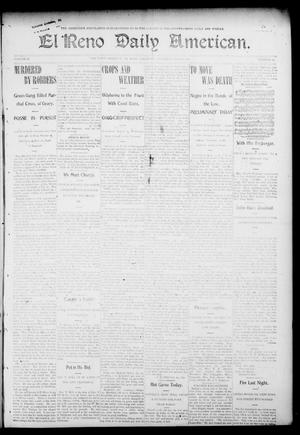Primary view of object titled 'El Reno Daily American. (El Reno, Okla.), Vol. 2, No. 112, Ed. 1 Thursday, July 9, 1903'.