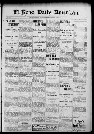 El Reno Daily American. (El Reno, Okla.), Vol. 2, No. 117, Ed. 1 Wednesday, July 15, 1903