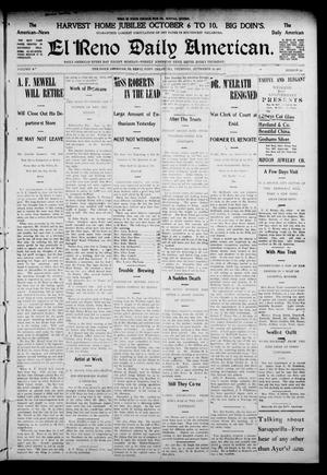 El Reno Daily American. (El Reno, Okla.), Vol. 3, No. 39, Ed. 1 Thursday, September 17, 1903