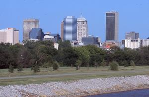 Primary view of object titled 'Oklahoma City Skyline'.