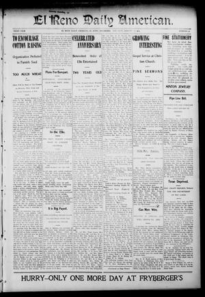 The El Reno Daily American. (El Reno, Okla.), Vol. 3, No. 140, Ed. 1 Saturday, January 16, 1904