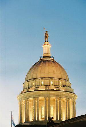Primary view of object titled 'Oklahoma State Capitol'.
