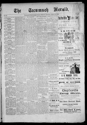 The Tecumseh Herald. (Tecumseh, Okla. Terr.), Vol. 2, No. 44, Ed. 1 Saturday, August 12, 1893