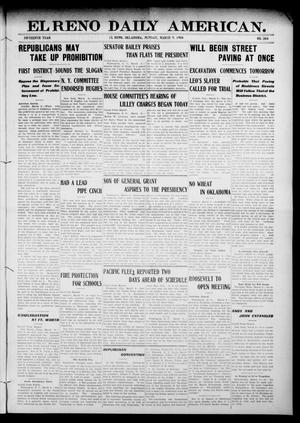 El Reno Daily American. (El Reno, Okla.), Vol. 15, No. 204, Ed. 1 Monday, March 9, 1908
