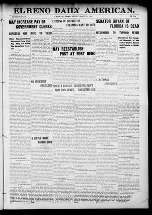 El Reno Daily American. (El Reno, Okla.), Vol. 15, No. 216, Ed. 1 Monday, March 23, 1908
