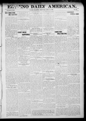 El Reno Daily American. (El Reno, Okla.), Vol. 15, No. 236, Ed. 1 Wednesday, April 15, 1908