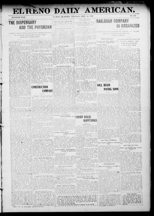 El Reno Daily American. (El Reno, Okla.), Vol. 15, No. 237, Ed. 1 Thursday, April 16, 1908