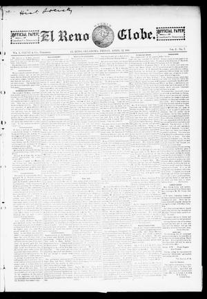 El Reno Weekly Globe. (El Reno, Okla.), Vol. 2, No. 7, Ed. 1 Friday, April 12, 1895