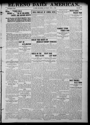 El Reno Daily American. (El Reno, Okla.), Vol. 15, No. 281, Ed. 1 Saturday, June 6, 1908