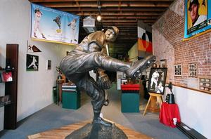 Primary view of object titled 'Warren Spahn Statue'.