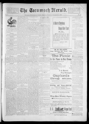 The Tecumseh Herald. (Tecumseh, Okla. Terr.), Vol. 5, No. 11, Ed. 1 Saturday, December 21, 1895