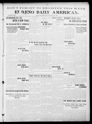 El Reno Daily American. (El Reno, Okla.), Vol. 16, No. 7, Ed. 1 Wednesday, July 22, 1908