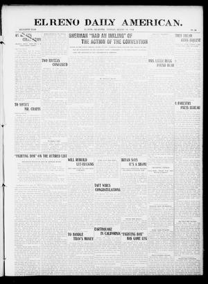 El Reno Daily American. (El Reno, Okla.), Vol. 16, No. 30, Ed. 1 Tuesday, August 18, 1908