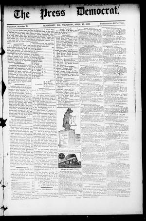 The Press Democrat. (Hennessey, Okla.), Vol. 3, No. 31, Ed. 1 Thursday, April 23, 1896