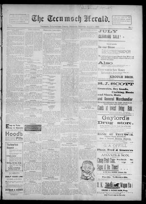 The Tecumseh Herald. (Tecumseh, Okla. Terr.), Vol. 5, No. 43, Ed. 1 Saturday, August 1, 1896