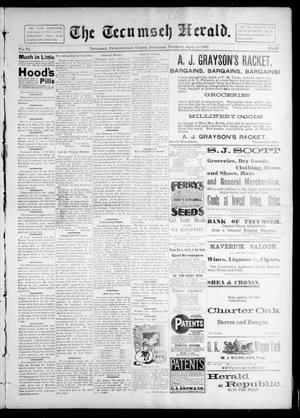 The Tecumseh Herald. (Tecumseh, Okla. Terr.), Vol. 6, No. 27, Ed. 1 Saturday, April 10, 1897