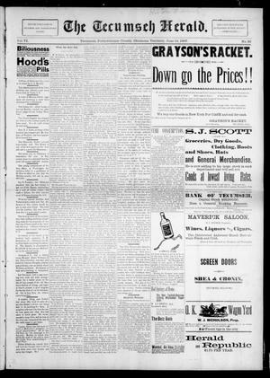 The Tecumseh Herald. (Tecumseh, Okla. Terr.), Vol. 6, No. 36, Ed. 1 Saturday, June 12, 1897