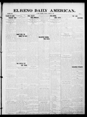El Reno Daily American. (El Reno, Okla.), Vol. 16, No. 92, Ed. 1 Thursday, October 29, 1908