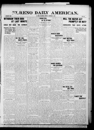 El Reno Daily American. (El Reno, Okla.), Vol. 16, No. 104, Ed. 1 Thursday, November 12, 1908