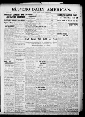 El Reno Daily American. (El Reno, Okla.), Vol. 16, No. 109, Ed. 1 Wednesday, November 18, 1908