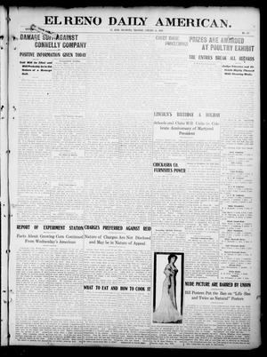 El Reno Daily American. (El Reno, Okla.), Vol. 16, No. 157, Ed. 1 Thursday, January 14, 1909
