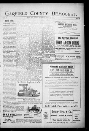 Garfield County Democrat. (Enid, Okla.), Vol. 5, No. 21, Ed. 1 Thursday, May 22, 1902