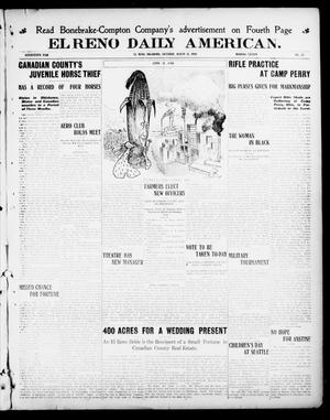 El Reno Daily American. (El Reno, Okla.), Vol. 17, No. 33, Ed. 1 Saturday, August 21, 1909