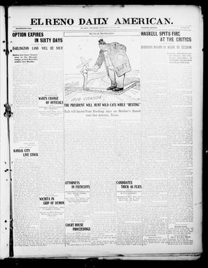 El Reno Daily American. (El Reno, Okla.), Vol. 17, No. 84, Ed. 1 Wednesday, October 20, 1909